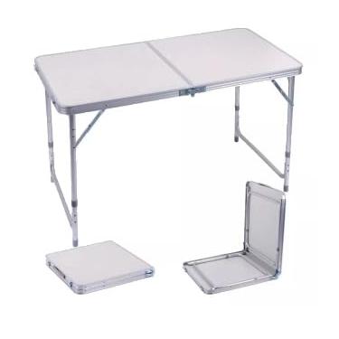 Imagem de Mesa Dobravel Portatil, Escrivaninha Dobravel Maleta para Camping Cozinha Estudo（90×60×70CM）