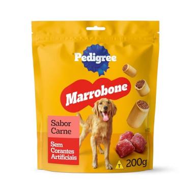 Imagem de Biscoito Para Cachorros Pedigree Marrobone Carne Adultos, 200 g
