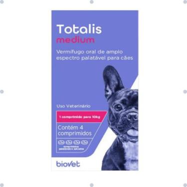 Imagem de Totalis Medium para Cães 660mg Com 4 comprimidos - Biovet
