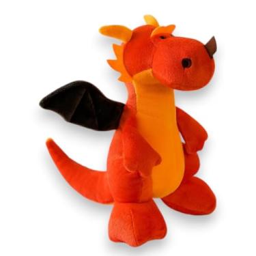 Imagem de PELÚCIA DRAGÃO 27 CM COMO TREINAR DRAGÕES URSO INFANTIL FESTAS DESCORAÇÕES E PRESENTES (LARANJA)