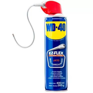 Imagem de Lubrificante Multiuso EZ-FLEX Aerossol 400ml Jato Spray WD40