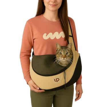 Imagem de Bolsa Sacola de Transporte Transversal Luxo PET Petbuco para Cães e Gatos (Grande 47x30x18)