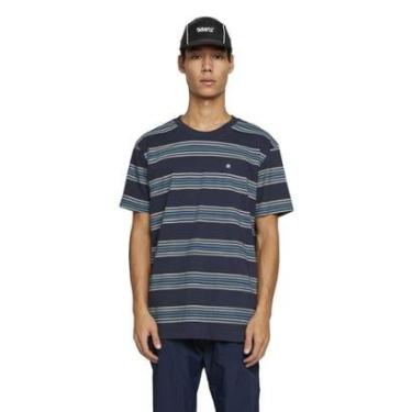 Imagem de Camiseta Element M/C Stabler Marinho-Marinho-P-Masculino