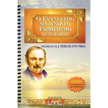 Imagem de O Evangelho Segundo o Espiritismo - Normal Espiral (16X23) - Livro - L