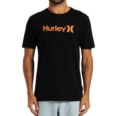 Imagem de Camiseta Hurley Solid Preta, P, Preto