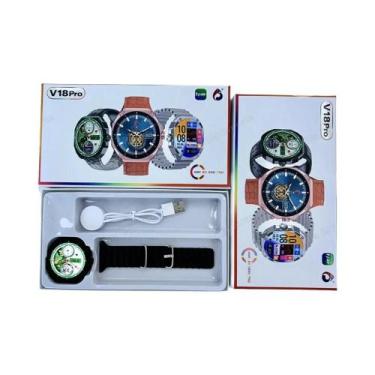 Imagem de Relógio Inteligente Para Homens E Mulheres 7 HD AMOLED Bluetooth Chama