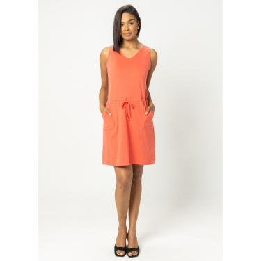 Imagem de Vestido Regata Pau a Pique Algodão Coral