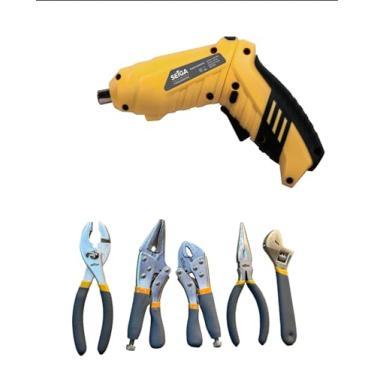 Imagem de Kit Parafusadeira 3.6v.+ Jogo de alicate 05pcs.