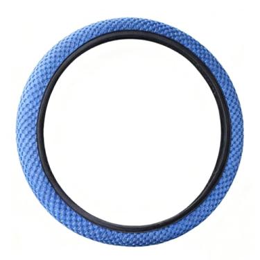 Imagem de Capa para volante – respirável, confortável, antiderrapante, ajuste universal para carros e caminhões | Fácil instalação | Sensação de couro premium