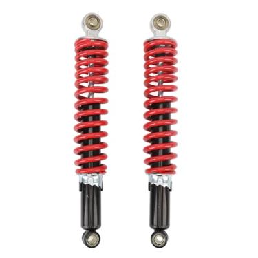 Imagem de Luocute Amortecedores de 2 Unidades, Mola de Alto Desempenho de 350 Mm 8 Mm Ajuste Universal para Scooters Quad ATV de Dirt Pit Bike de a, Choques de Suspensão de ATV para Atualização