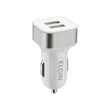 Imagem de Carregador Veicular Automotivo 12v Com 2 Saídas Usb 5v 2.1a