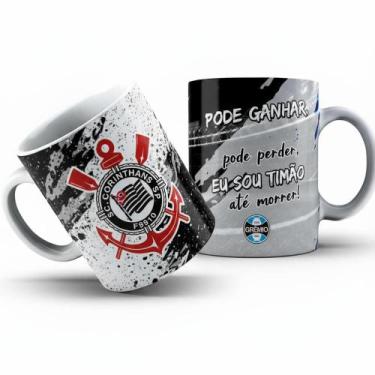 Imagem de Caneca Personalizada Porcelana, com Seu Time de Futebol - A1, CO