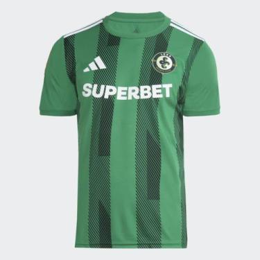 Imagem de Camisa Loud Kings League Adidas Masculina, Verde, EGG