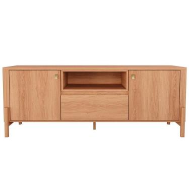 Imagem de Rack Bancada Para Tv De Até 70 2 Portas 1 Gaveta Gleyce Jequitiba