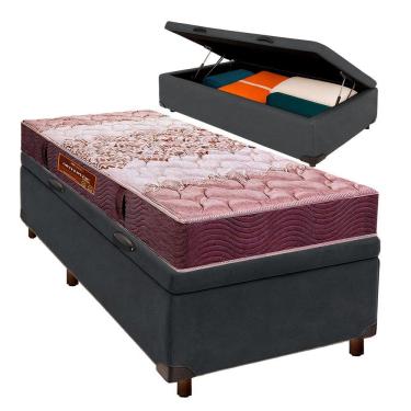 Imagem de Colchão Solteiro D26 + Bau Blindado - Ortophedic Sankonfort