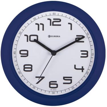 Imagem de Relógio De Parede Eurora Ref: 651700-011 Azul Números