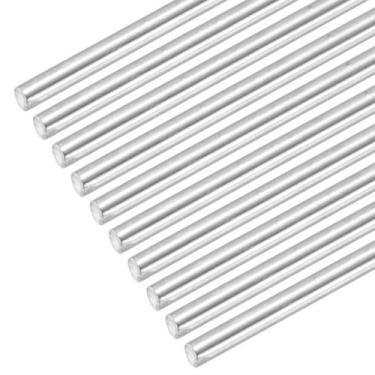 Imagem de Varetas redondas de aço inoxidável MECCANIXITY 9,5 mm x 203 mm (10 uni