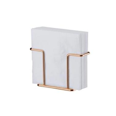 Imagem de Porta Guardanapos Rosé Gold suporte Future 1155RG