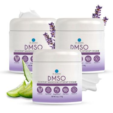 Imagem de Dr. Robaina Creme De Lavanda Dmso - 99,9% Puro, Grau Farmacêutico, Fórmula Nutritiva Para A Pele Com Magnésio Zechstein, Arnica, Aloe Vera, Vitamina E - 4 Oz, Feito Nos Eua