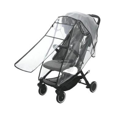 Imagem de Capa De Chuva Transparente Para Carrinho De Bebê À Prova d'Água, À Pro