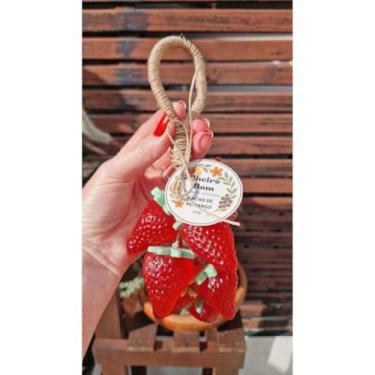Imagem de Cacho de Morango - Sabonete Artesanal - 200g