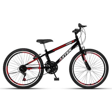 Imagem de Bicicleta Aro 24 Axtek Sport Gold V-Brake Mtb 21V-Masculino