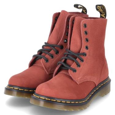Imagem de Dr. Martens Bota feminina 1460 Pascal Fashion, Vermelho Russet, 38