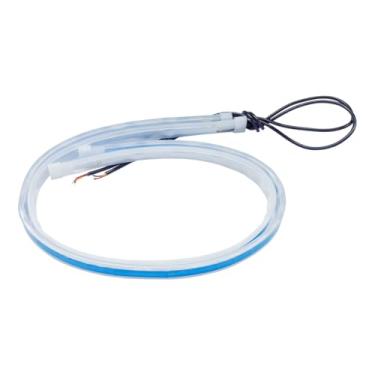 Imagem de UHANBUT 2 peças de luzes LED para carro de 60 cm, luzes diurnas DRL flexíveis à prova d'água, sequenciais, sequenciais, sequenciais, sequenciais, acessório de faixa de farol automotivo para carros (60