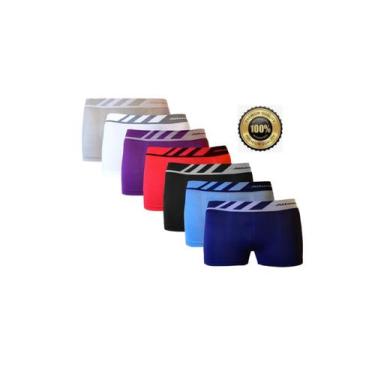 Imagem de Kit com 10 Cuecas lisa - poliester e elastano - Altomax,  G