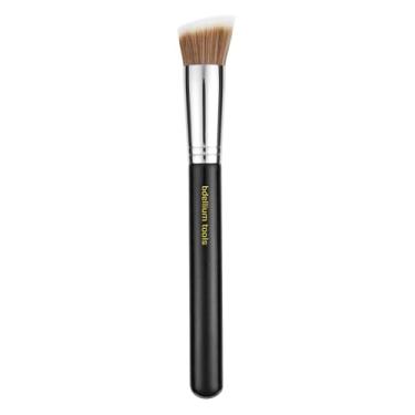 Imagem de Bdellium Tools Pincel de maquiagem profissional série Maestro – 954 Duet Fiber Slanted Kabuki