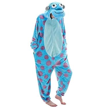 Imagem de Macacão Animal Adulto, Pijama Animal Criativo, Unissex engraçado macacão pijama engraçado cosplay animal bodysuit traje de halloween pijamas homewear Hoghaki