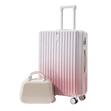 Imagem de Mala de terno para pais e filhos, bolsa portátil, gancho oculto, rodízios duplos rotativos de 360 graus, zíper, resistente a impactos, à prova d'água, portátil para embarque, viagens e viagens de