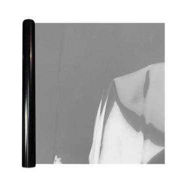 Imagem de Adesivos De Vinil Impermeáveis Para Faróis De Carro Com Efeito Fumê Pr