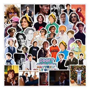 Imagem de Adesivos Kobe Bryant Anime Cartoon 50 peças de PVC impermeável