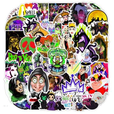 Imagem de Adesivos Wickeds Waterproof Vinyl Anime 50 unidades/lote D