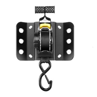 Imagem de Jiawu Correia de Amarração Retrátil, Cinta de Catraca Resistente Com Ajuste de Travamento Seguro para F350 2015 a 2025, Cinta de Carga para Amarração para Aparelhos Móveis,