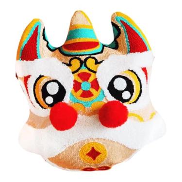 Imagem de BLWOTMOR Almofada Decorativa para O Ano Chinês, Brinquedo para Decoração de Casa, Decoração de Festa Lavável, Rosa, Tamanho real