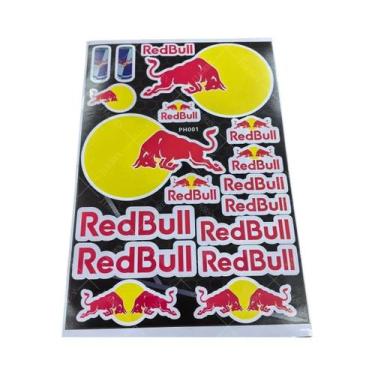 Imagem de Kit de decalque para capacete de adesivos de motocicleta com logotipo 