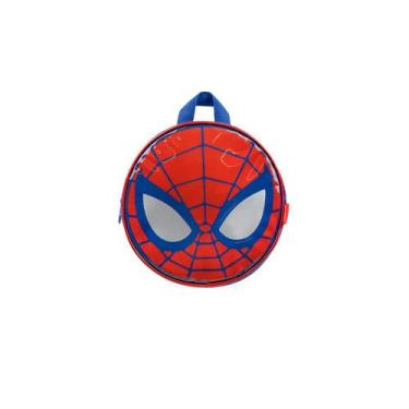 Imagem de Lancheira Térmica Infantil Masculina Homem Aranha Azul - Bagaggio, U, 
