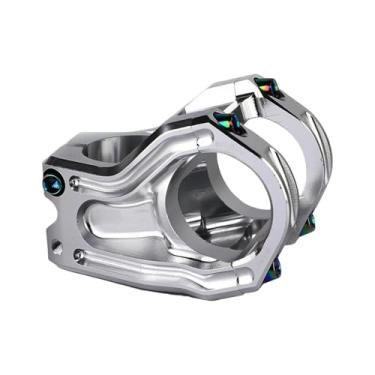 Imagem de Acessórios para Bicicleta Mountain Bike, Inclinação de 10 Graus para Off-road e Downhill, Haste de 28,6 x 31,8 mm para Bicicleta de Estrada.(Sliver)