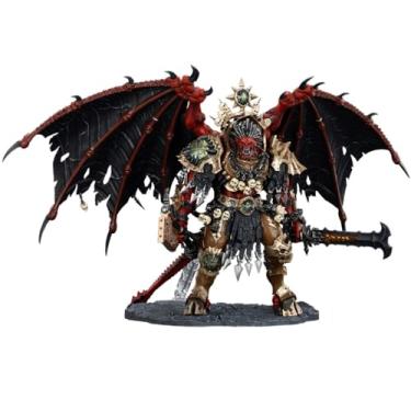 Imagem de JOYTOY Boneco de Warhammer 40.000 1/18 World Eaters Angron, Daemon Primarch of Khorne Collection Model 38 cm