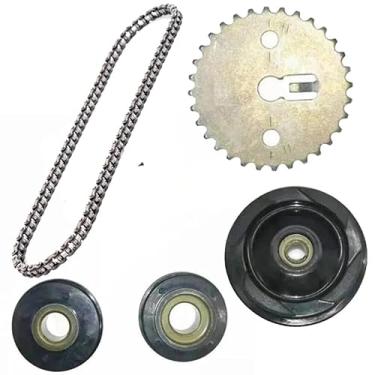 Imagem de Kit de guia de corrente e rolo tensor e roda dentada de corrente para HONDA CRF125 F CRF125F CRF125F CRF125FB GRANDE RODA 2014-2021