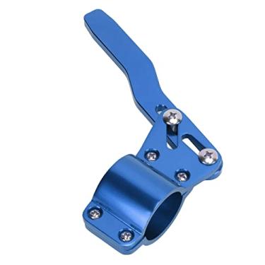 Imagem de Estink Kit de Posição Alavanca do Sinal de Giro Extensão Haste do Sinal Volante Liga de Alumínio de 28 Mm Com Design à Prova de Ferrugem para Acesso Mais Fácil Passeio Confortável (BLUE)