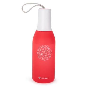 Imagem de Garrafa de Agua 650 ml BiggYoga - Biggdesign, Vermelho