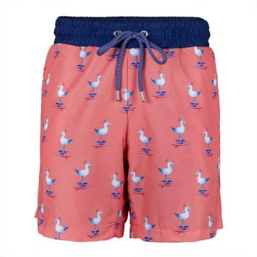 Imagem de Bermuda de Banho Masculina Seagull Anemoss, Multicolorido, P