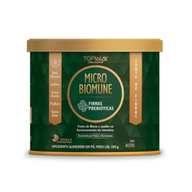 Imagem de Suplemento microbiomune para intestino fibras 200g topway com vitamina