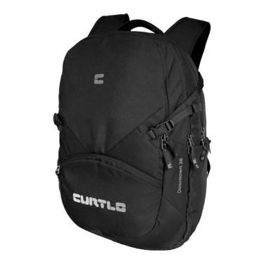 Imagem de Mochila Curtlo Downtown 28L C Capa De Chuva Preta