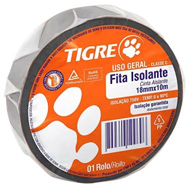 Imagem de Fita Isolante Tigre Classe C 18mmX10m