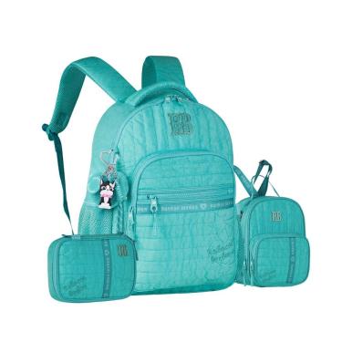 Imagem de Mochila Costas Lancheira Estojo Box Rebecca Bonbon Juvenil