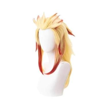 Imagem de Fantasia De Cosplay De Rengoku Kyoujurou Para Adultos, Traje De Anime 